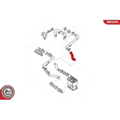 Esen SKV 24SKV611 Luftansaugschlauch - Fahrzeugteile Esen SKV 24SKV611 Luftansaugschlauch - Fahrzeugteile