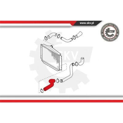 Esen SKV Turbokompressorschlauch - Turbo Intercooler Schlauch Esen SKV Turbokompressorschlauch - Turbo Intercooler Schlauch