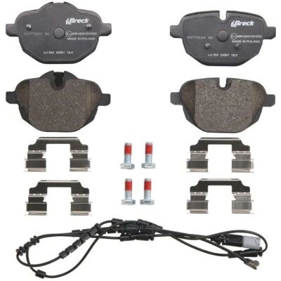 Kit de plaquettes de frein Breck 24561 00 552 10 - Arrière Kit de plaquettes de frein Breck 24561 00 552 10 - Arrière