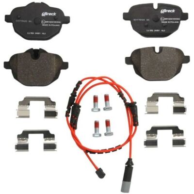 Kit de plaquettes de frein Breck 24561 00 552 20 Arrière - Publicité Kit de plaquettes de frein Breck 24561 00 552 20 Arrière - Publicité