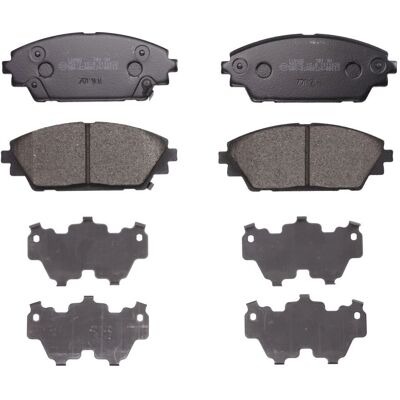 Breck Mazda CX-3 Bremsbeläge-Set - Vorderrad Scheibenverschleißanzeige Breck Mazda CX-3 Bremsbeläge-Set - Vorderrad Scheibenverschleißanzeige