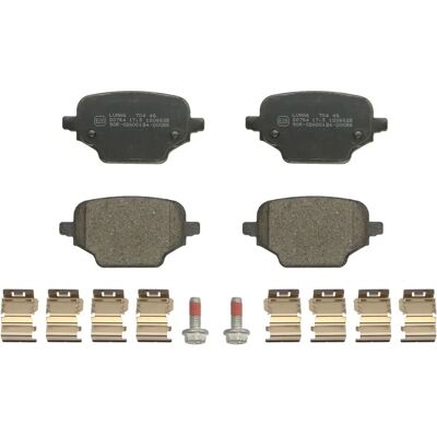 BRECK 20764 00 704 00 Jeu de plaquettes de frein - Accessoires BRECK 20764 00 704 00 Jeu de plaquettes de frein - Accessoires