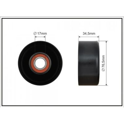 Caffaro Keilriemenspannrolle 500454 - Belt Tensioner Caffaro Keilriemenspannrolle 500454 - Belt Tensioner