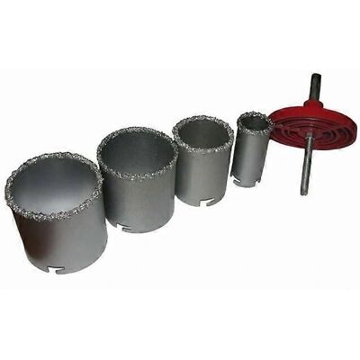 Mar-Pol Wolfram-Lochsäge-Set - 4 Größen für verschiedene Materialien Mar-Pol Wolfram-Lochsäge-Set - 4 Größen für verschiedene Materialien