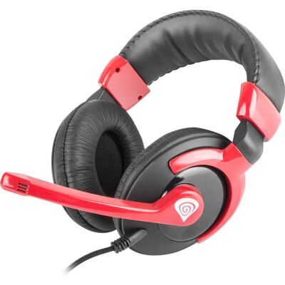 Natec Genesis HM34X Auriculares Gaming con cable - Diadema estéreo Natec Genesis HM34X Auriculares Gaming con cable - Diadema estéreo