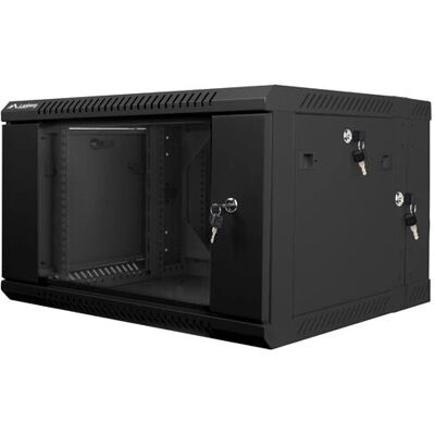 Lanberg Wandmontierter Rack 6U Schwarz Lanberg Wandmontierter Rack 6U Schwarz