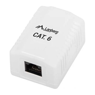 Cabo Ethernet categoria 6 branco Lanberg OU6-0001-W - Cabo de rede Cabo Ethernet categoria 6 branco Lanberg OU6-0001-W - Cabo de rede