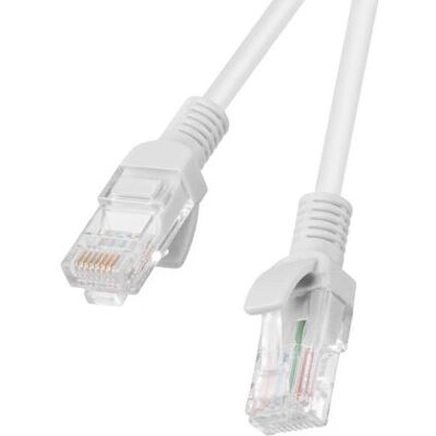 Lanberg 2m Grey Cat6 U/UTP Network Cable - Rigid, RJ45 Lanberg 2m Grey Cat6 U/UTP Network Cable - Rigid, RJ45