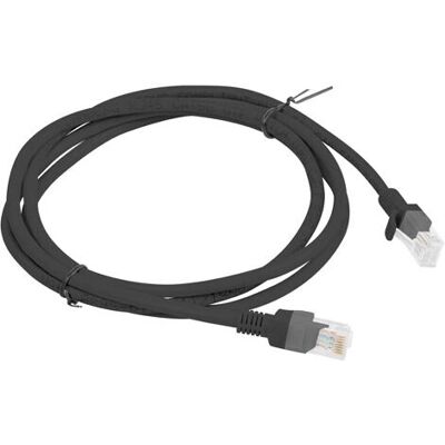 Cabo de red Lanberg 1,5 m Cat5e U/UTP Negro Cabo de red Lanberg 1,5 m Cat5e U/UTP Negro