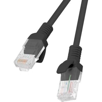 Lanberg Schwarzes 10m Cat5e U/UTP Netzwerkkabel Lanberg Schwarzes 10m Cat5e U/UTP Netzwerkkabel