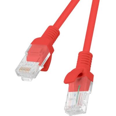 Lanberg 3m Cat5e UTP Netzwerkkabel - Rot Lanberg 3m Cat5e UTP Netzwerkkabel - Rot