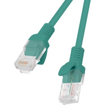 Cable de red Lanberg PCU6-10CC-0050-G Verde 0,5 m Cat6 U/UTP Cable de red Lanberg PCU6-10CC-0050-G Verde 0,5 m Cat6 U/UTP