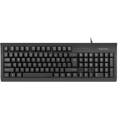 Teclado Natec Moray USB con Lector de Tarjetas de Identificación - Teclado Teclado Natec Moray USB con Lector de Tarjetas de Identificación - Teclado