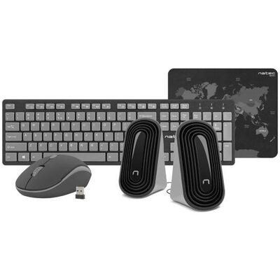 NATEC - TETRA - Kabellose Tastatur - Kabellose Maus - Keyboard and Mouse Bundle NATEC - TETRA - Kabellose Tastatur - Kabellose Maus - Keyboard and Mouse Bundle