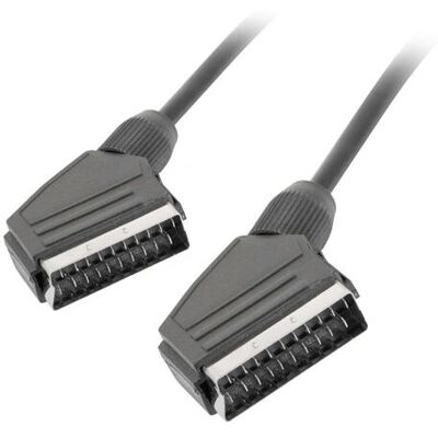 Lanberg 1.8m SCART Cable - High-Quality Audio/Video Connector Lanberg 1.8m SCART Cable - High-Quality Audio/Video Connector