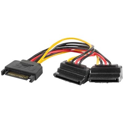 Lanberg SATA-Kabel 0,15 m - SATA I - Schwarz, Rot, Gelb Lanberg SATA-Kabel 0,15 m - SATA I - Schwarz, Rot, Gelb