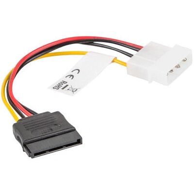 Lanberg Stromkabel - 15cm - Molex 4-pol - Gerade - Mehrfarbig Lanberg Stromkabel - 15cm - Molex 4-pol - Gerade - Mehrfarbig
