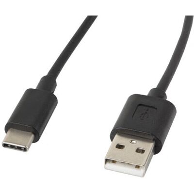 Cavo USB Lanberg 1,8m USB 2.0 USB-C Maschio Cavo USB Lanberg 1,8m USB 2.0 USB-C Maschio