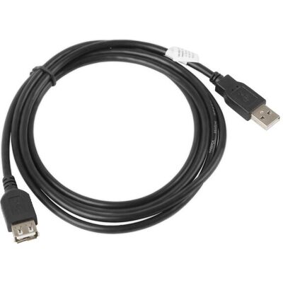 Cablu USB Lanberg 1,8 m - Mufa masculină / priză USB 2.0 Cablu USB Lanberg 1,8 m - Mufa masculină / priză USB 2.0