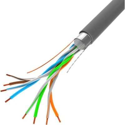 Lanberg LCF5-10CC-0305-S Szary 305m Kabel Sieciowy Cat5e F/UTP Lanberg LCF5-10CC-0305-S Szary 305m Kabel Sieciowy Cat5e F/UTP