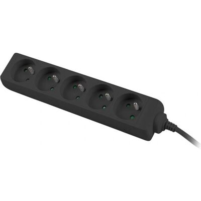 Lanberg PS0-05E-0150-BK Verlängerungskabel - 5 Steckdosen, Indoor, Schwarz Lanberg PS0-05E-0150-BK Verlängerungskabel - 5 Steckdosen, Indoor, Schwarz