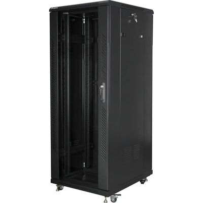 Armario Rack Lanberg 32U Negro - Almacenamiento de Red y Servidores Armario Rack Lanberg 32U Negro - Almacenamiento de Red y Servidores