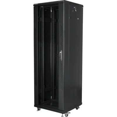Lanberg FF01-6637-12B Vapaasti Seisova Rackkaappi 37U Musta Lanberg FF01-6637-12B Vapaasti Seisova Rackkaappi 37U Musta