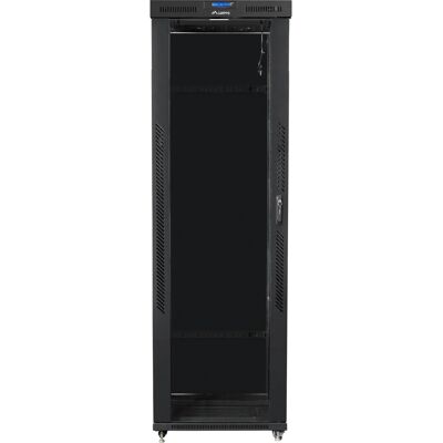 Armoire Rack Lanberg 47U Noire - Rangement Serveur 19 pouces - Publicité Armoire Rack Lanberg 47U Noire - Rangement Serveur 19 pouces - Publicité