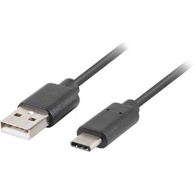 Câble USB Lanberg - USB 2.0, 0,5 m, Noir - Publicité Câble USB Lanberg - USB 2.0, 0,5 m, Noir - Publicité