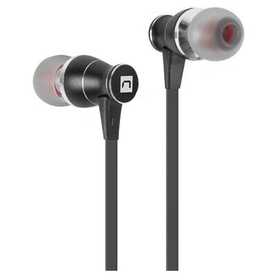 Auriculares Natec Extreme Media NSL-1336 - In-ear, Cable, Mic, Negros Auriculares Natec Extreme Media NSL-1336 - In-ear, Cable, Mic, Negros