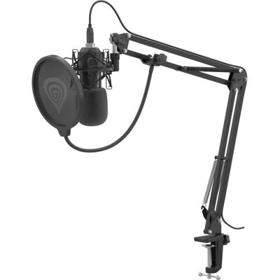 Genesis Radium 400 Schwarzes Mikrofon - USB, Plug & Play Genesis Radium 400 Schwarzes Mikrofon - USB, Plug & Play