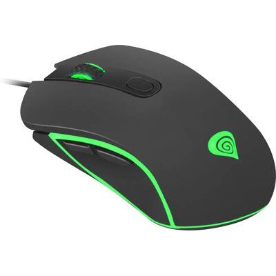 Ratón Gaming Genesis Krypton 150 - Derecho, 2400 DPI, USB Ratón Gaming Genesis Krypton 150 - Derecho, 2400 DPI, USB