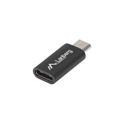 Lanberg AD-UC-UM-01 Musta USB-C Micro-USB 2.0 Kaapeli Lanberg AD-UC-UM-01 Musta USB-C Micro-USB 2.0 Kaapeli