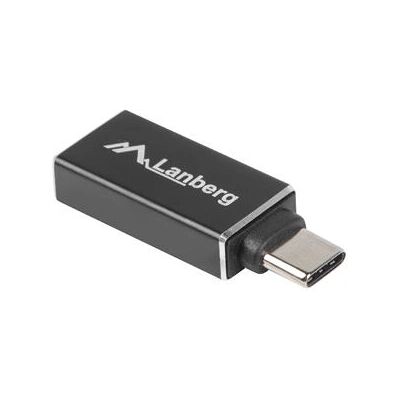 Lanberg USB-sovitin - USB-C to USB-A - Musta Lanberg USB-sovitin - USB-C to USB-A - Musta