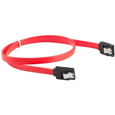 Lanberg CA-SASA-14CC-0050-R - SATA-Kabel - 0,5 m - Rot Lanberg CA-SASA-14CC-0050-R - SATA-Kabel - 0,5 m - Rot