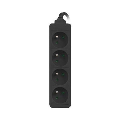 Lanberg Mehrfachsteckdose 1M Schwarz - Power Strip Lanberg Mehrfachsteckdose 1M Schwarz - Power Strip
