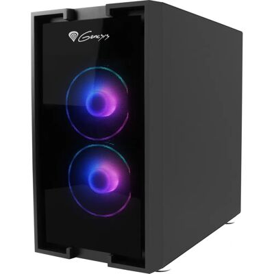 Genesis Irid 353 ARGB Micro Tower - Gabinete de PC Genesis Irid 353 ARGB Micro Tower - Gabinete de PC