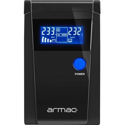 Armac 650F UPS - Czysta fala sinusowa, Line-interaktywna - 390 W Armac 650F UPS - Czysta fala sinusowa, Line-interaktywna - 390 W