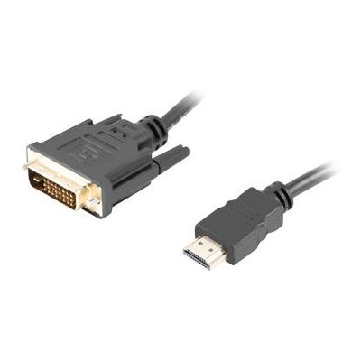 Lanberg Kaapeli 1,8 m HDMI DVI Sovitin - Musta Lanberg Kaapeli 1,8 m HDMI DVI Sovitin - Musta