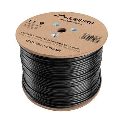 Grått nätverkskabel Lanberg LCS6-11CU-0305-S - 305 m Cat6 SFTP Grått nätverkskabel Lanberg LCS6-11CU-0305-S - 305 m Cat6 SFTP
