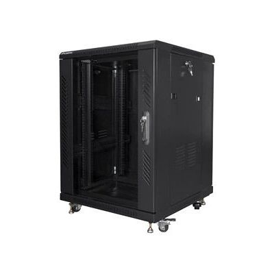 Lanberg 15U Stahlschrank - Freistehend - Schwarz Lanberg 15U Stahlschrank - Freistehend - Schwarz
