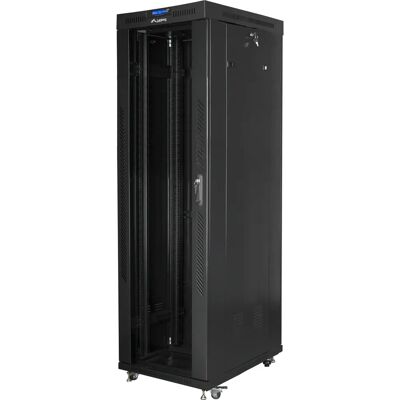 Lanberg 42U Schwarzes Standrack-Gehäuse - Netzwerk & Server Lanberg 42U Schwarzes Standrack-Gehäuse - Netzwerk & Server