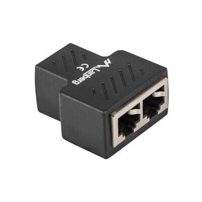 Lanberg Malli suojatulla RJ45 Splitterillä - Verkkokaapelilevittimen Lanberg Malli suojatulla RJ45 Splitterillä - Verkkokaapelilevittimen