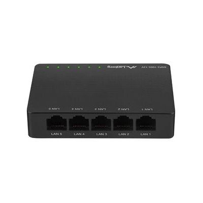 Lanberg DSP2-1005-12V Netzwerk-Switch - Unmanaged Gigabit Ethernet - Schwarz Lanberg DSP2-1005-12V Netzwerk-Switch - Unmanaged Gigabit Ethernet - Schwarz