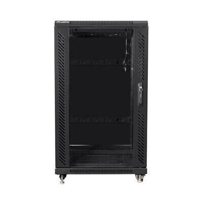 Armário rack Lanberg 22U - Preto - Independente Armário rack Lanberg 22U - Preto - Independente