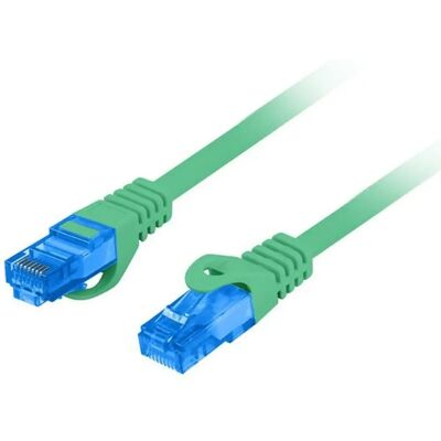 Lanberg 0,5 m Grünes Cat6a S/FTP Netzwerkkabel Lanberg 0,5 m Grünes Cat6a S/FTP Netzwerkkabel