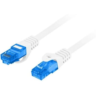 Lanberg PCF6A-10CC-0200-W nätverkskabel - 2m Vit - Cat6a S/FTP Lanberg PCF6A-10CC-0200-W nätverkskabel - 2m Vit - Cat6a S/FTP