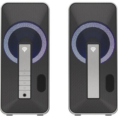 Altoparlanti Genesis Helium 100BT RGB - Bluetooth 2.0 - 10W Altoparlanti Genesis Helium 100BT RGB - Bluetooth 2.0 - 10W