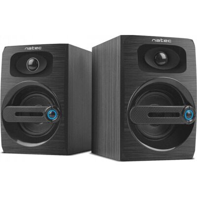 Altavoces de PC Natec Cougar Negro Cable 6 W Altavoces de PC Natec Cougar Negro Cable 6 W