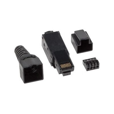 Conector RJ-45 Cat6 UTP Lanberg PLU-6000TL - Conector de cable Conector RJ-45 Cat6 UTP Lanberg PLU-6000TL - Conector de cable